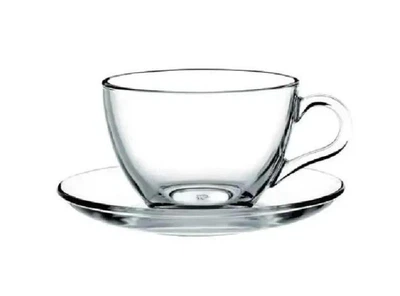 Кофейный сервиз Pasabahce Basic прозрачный стеклянный 85 мл 36 шт (163-135-97984)