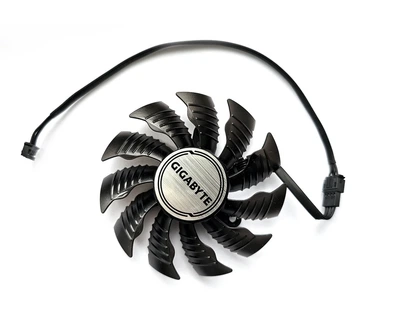 Вентилятор кулер для відеокарти Gigabyte RTX 3060 Ti 3070 Ti Gaming 82 мм PowerLogic PLA09215S12H (GA92S2U T129215SU T128015SU)(№409.051)