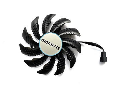 Вентилятор кулер для відеокарти Gigabyte RTX 3050 3060 Ti 3070 Ti EAGLE Gaming (orgnl) 77 мм Apistek GA81S2U (T128010SU PLD08010S12HH)(№46.62)