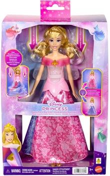 Лялька Mattel Disney Princess Аврора Сукня-трансформер (JLK24)