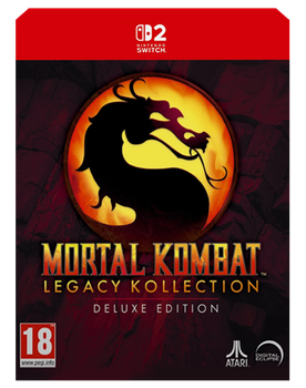 Игра Nintendo Switch 2 Mortal Kombat: Legacy Kollection Deluxe Edition Английская Версия