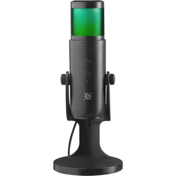 Ігровий стрім мікрофон Defender Galactar GMC 250 USB, LED, 1.5 м