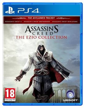 Игра Assassin's Creed: The Ezio Collection для PS4 (Blu-ray диск) RUS Б/У