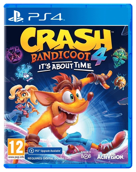 Игра Crash Bandicoot 4: It's About Time для PS4 (Blu-ray диск) SUB Б/У