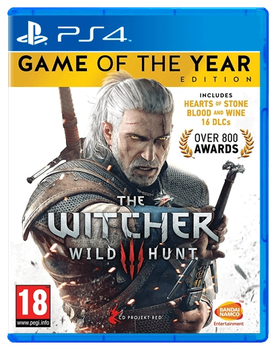 Игра The Witcher 3: Wild Hunt Game of the Year Edition для PS4 (Blu-ray диск) RUS Б/У