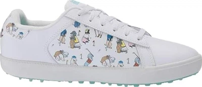 Женские кеды Skechers Go Golf Drive Dogs At Play Spikeless 37 Белые