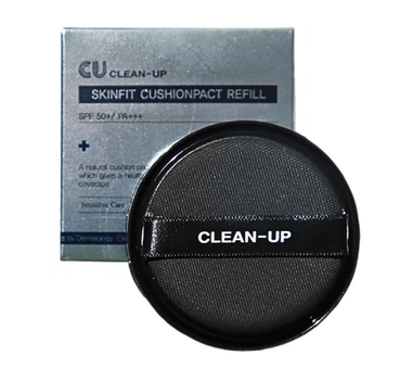 Змінний блок до інноваційного кушону (21 тон) Clean-Up Skinfit Cushionpact No.23 SPF 50+ PA+++ REFILL