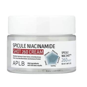 Крем со спикулами и ниацинамидом APLB Spicule Niacinamide Shot 260 Cream 55 мл