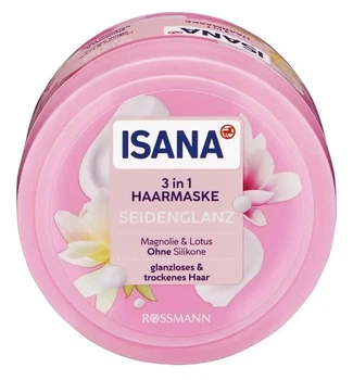 Маска для тусклых и сухих волос Isana 3in1 Seidenglanz, 250мл