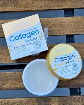 Гідрогелеві патчі для очей з колагеном SADOER Collagen Anti-Aging Eye Mask, 80 g 60 шт