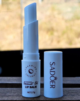 Бальзам для губ з кокосовою олією SADOER Coconut Oil Lip Balm, 2.7 g