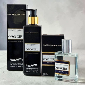 Парфюмированный набор No Brand аналог Carolina Herrera Good Girl 2 в 1 ПАРФЮМ + ГЕЛЬ ver.2