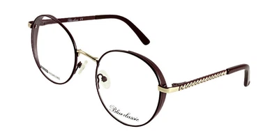 Круглая женская оправа в металле Blue Classic 63299 C4