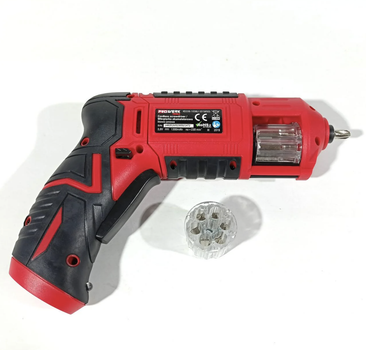 Акумуляторна викрутка X-POWER KCS625-Z6B (з вбудованим барабаном)