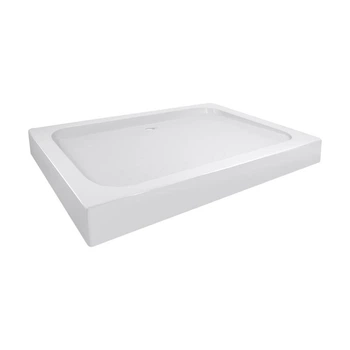 Душевой поддон KAPIELKA ST120x80х14 низкий, прямоугольный, диаметр слива 52 мм Lidz