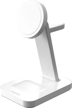 Bezprzewodowa stacja ładowania mophie snap+ 3-in-1 Wireless Charge Stand Qi2 15W (401314108)