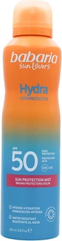 Солнцезащитный спрей-мист для тела Babaria Bruma Solar Hydra SPF50 200 мл (8410412520416)
