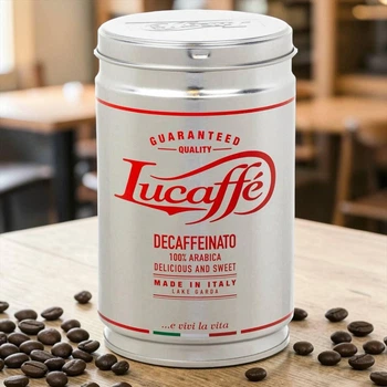 Кава мелена Lucaffe Decaffeinato без кофеїну 250 г