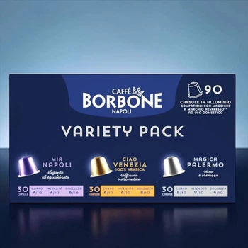 Набор кофе в капсулах Caffe Borbone Variety Pack Nespresso 90 шт