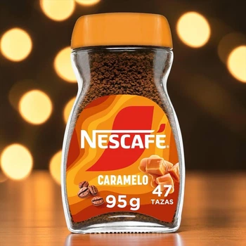 Кофе растворимый Nescafe Caramelo с ароматом сливочной карамели 95 г