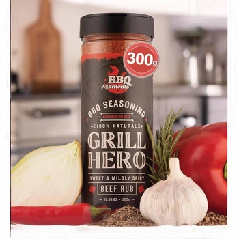 Приправа BBQ Moments Grill Hero Beef Rub для говядины и барбекю 300 г