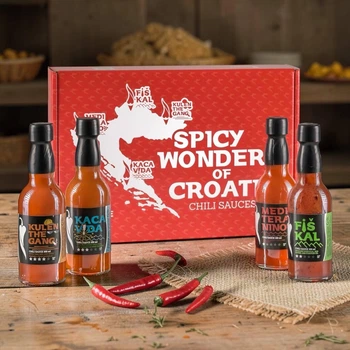 Набір гострих соусів Spicy Wonder of Croatia Chili Sauces 4 шт х 100 мл