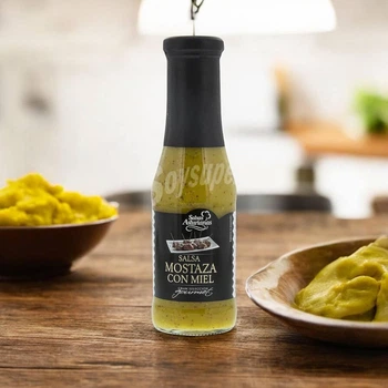 Соус медово-горчичный Salsas Asturianas Salsa Mostaza Con Miel 290 мл