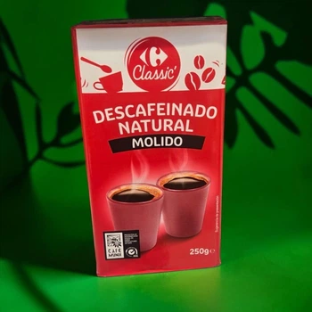 Кава мелена без кофеїну Carrefour Classic Descafeinado Natural Molido 250 г