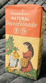 Кава мелена без кофеїну Hacendado Natural Descafeinado 250 г