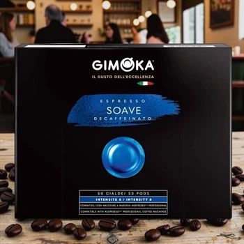 Кофе в капсулах Gimoka Espresso Soave Decaffeinato Nespresso Professional 50 шт