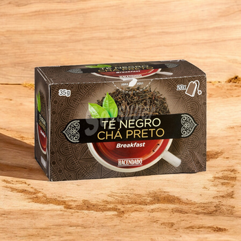 Чай чорний Hacendado Té Negro Breakfast 20 пакетиків 35 г