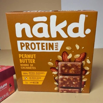 Протеиновый батончик Nákd Protein Bars Peanut Butter 3 шт по 45 г