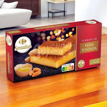 Туррон (нуга) Sensation Turrón de Yema Tostada Calidad Suprema из яичного желтка 200 г