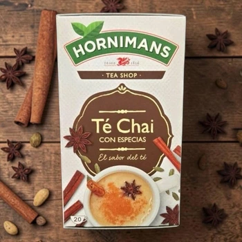 Чай черный Hornimans Té Chai Con Especias пряный со специями 20 пакетиков