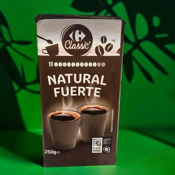 Кава мелена Carrefour Classic Natural Fuerte 250 г