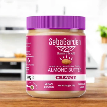 Миндальная паста SebaGarden Almond Butter Creamy 500 г