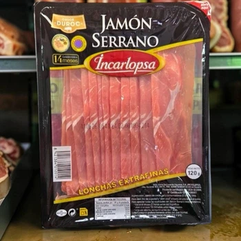 Хамон серрано Incarlopsa Jamón Serrano нарезка 120 г