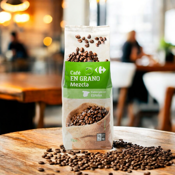 Кава в зернах Carrefour Café en Grano Mezcla 1 кг