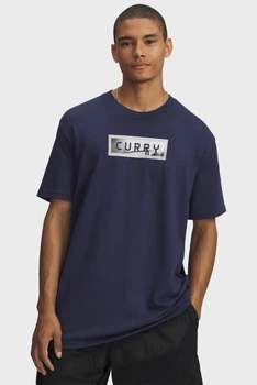 Чоловіча темно-синя футболка Curry Trend Tee 1 Under Armour M 6007303-403