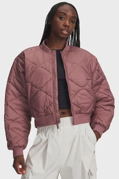 Жіночий рожевий бомбер Heritage Bomber Under Armour S 6000638-651