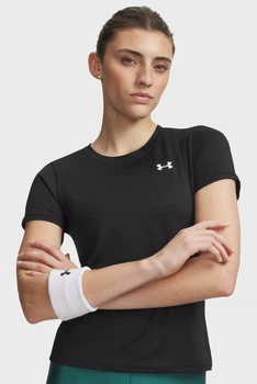 Жіноча чорна футболка Tech Mesh SS-BLK Under Armour XS 6009990-001