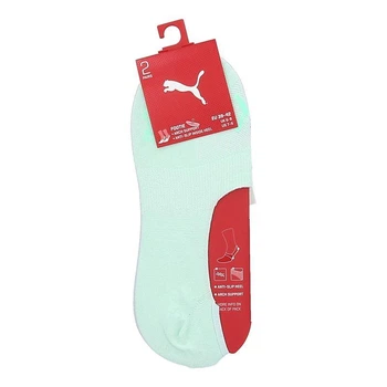 Шкарпетки Puma FOOTIE 2P UNISEX фіолетовий, м'ятний Універсальні 39-42