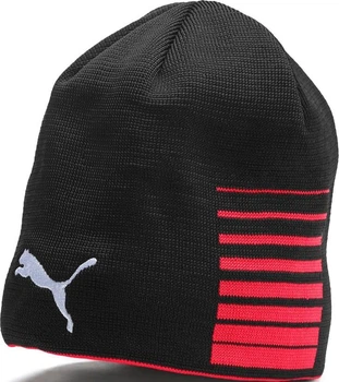 Шапка Puma Liga Reversible Beanie черный, красный Уни One Size