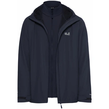 Куртка 3 в 1 OUTROVERT 3IN1 JKT M Jack Wolfskin A66290_C0412 56-58 Синій (4064886749336)