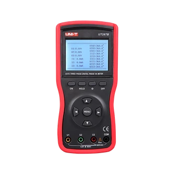 Трёхфазный измеритель параметров электроэнергии UNI-T UT267B (MIE0492)