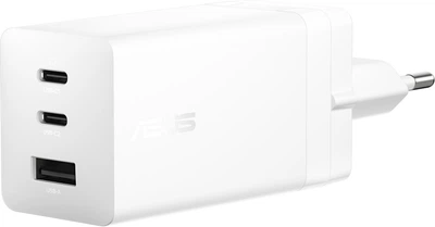 Зарядний пристрій ASUS AC100-03 3-Port 100W GaN PD 3.0 PPS Білий (90XB09SN-BPW010)