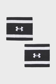 Чорний напульсник (2 шт) LW Terry WB Under Armour OSFM 1389939-001