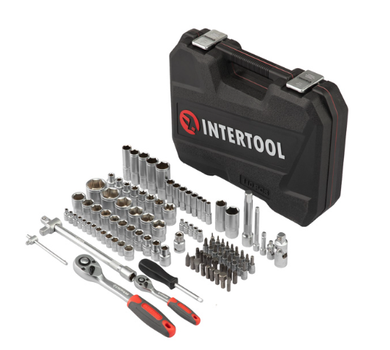 Набір інструментів 1/2" & 1/4" 110од (ET-6108SP) INTERTOOL ET-9108