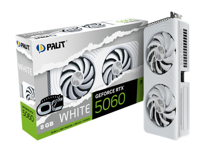 Відеокарта Palit GeForce RTX5060 WHITE OC 8G
