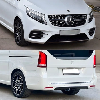 Обвес AMG Diamond (передний / задний бампер) Mercedes V Class Vito Metris W447 2014-2023 для Mercedes-Benz Vito / V-class W447 2015- (8383)